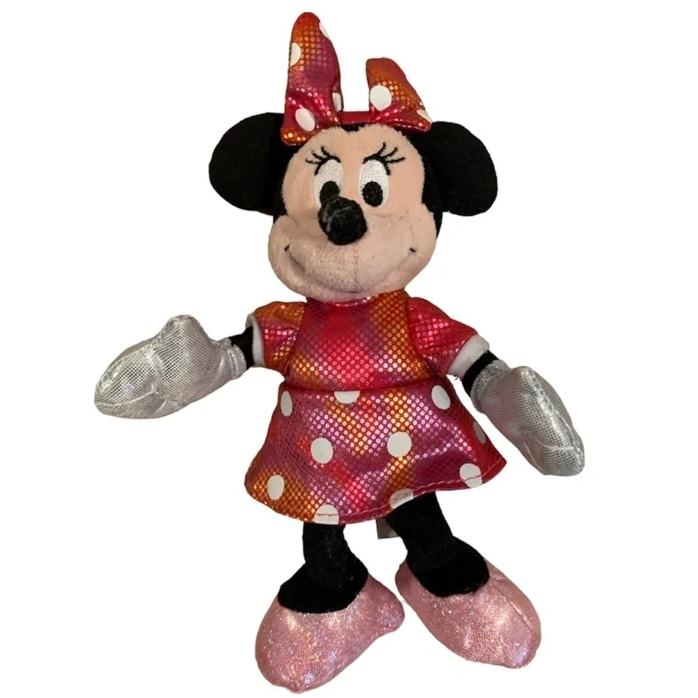 Ty Beanie Baby Sparkle Minnie Mouse 8